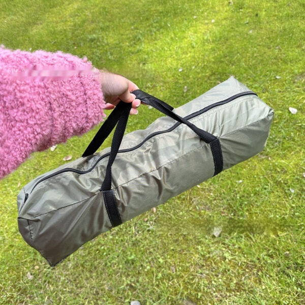 Outdoor Supplies Rain-proof Camping Tent Hand-mounted Double-layer Family Travel Camping Waterproof - Image 2