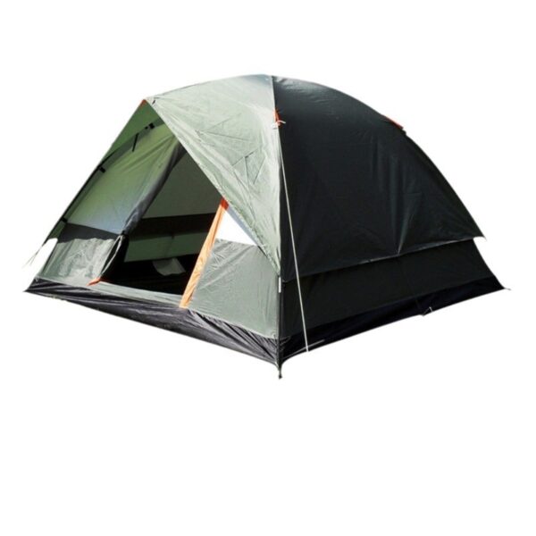 Outdoor Supplies Rain-proof Camping Tent Hand-mounted Double-layer Family Travel Camping Waterproof - Image 4