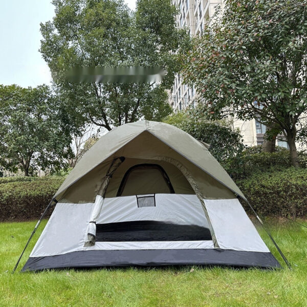 Outdoor Supplies Rain-proof Camping Tent Hand-mounted Double-layer Family Travel Camping Waterproof - Image 6